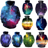 Space Galaxy 3D Sweatshirts