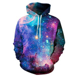 Space Galaxy 3D Sweatshirts