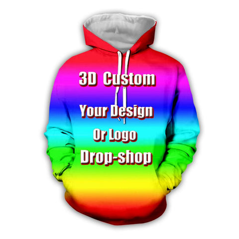 Custom 3D Hoodies